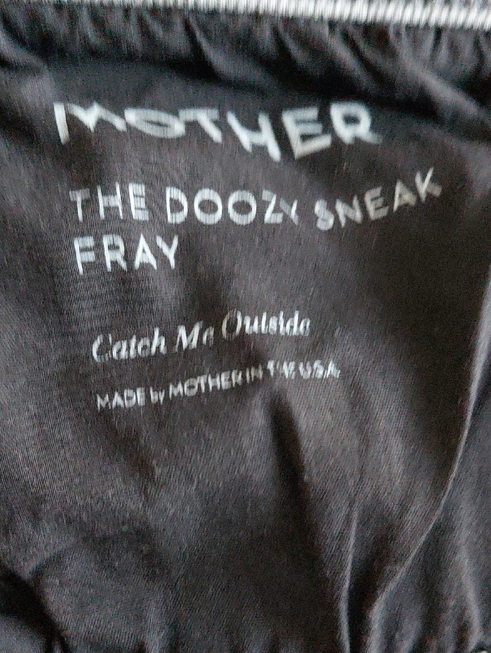 Mother The Doozy Sneak (Not Frayed) Gray Size 25 EUC - Picture 10 of 16